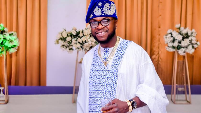 Ambassador Dotun Taylor at Gratitude Party, Ooni of Ife's Palace, Ile Ife.